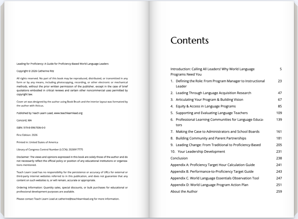 Leading for Proficiency: A Guide for Proficiency-Based World Language Leaders