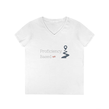 Proficiency Based V-Neck T-Shirt for Spanish Educators