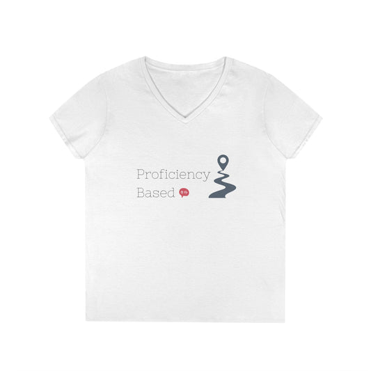 Proficiency Based V-Neck T-Shirt for Chinese Educators