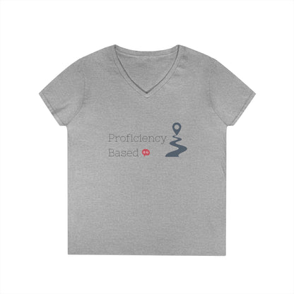 Proficiency Based V-Neck T-Shirt for Chinese Educators