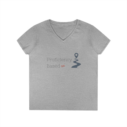 Proficiency Based V-Neck T-Shirt for Spanish Educators