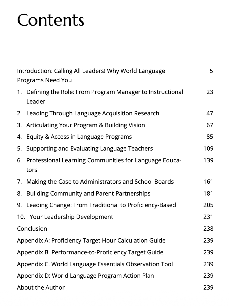 Leading for Proficiency: A Guide for Proficiency-Based World Language Leaders (eBOOK)
