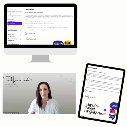 Teacher Target Language Use