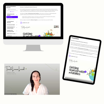 Teaching with Authentic Resources